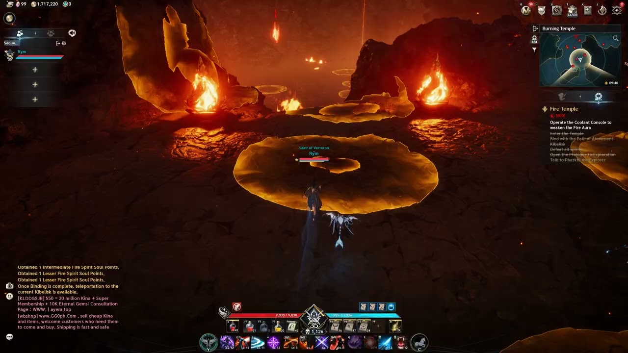 Aion 2 lvl 35 Assassin Solo Fire Temple