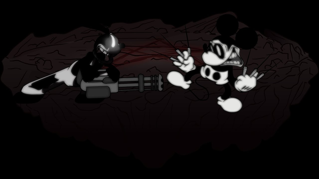 【FNF】Versiculus Iratus but Oswald and Mickey Mouse sings it