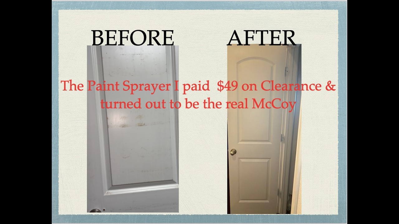 Использовала свой краскопульт HVLP, а тут сильный ветер💨 😩