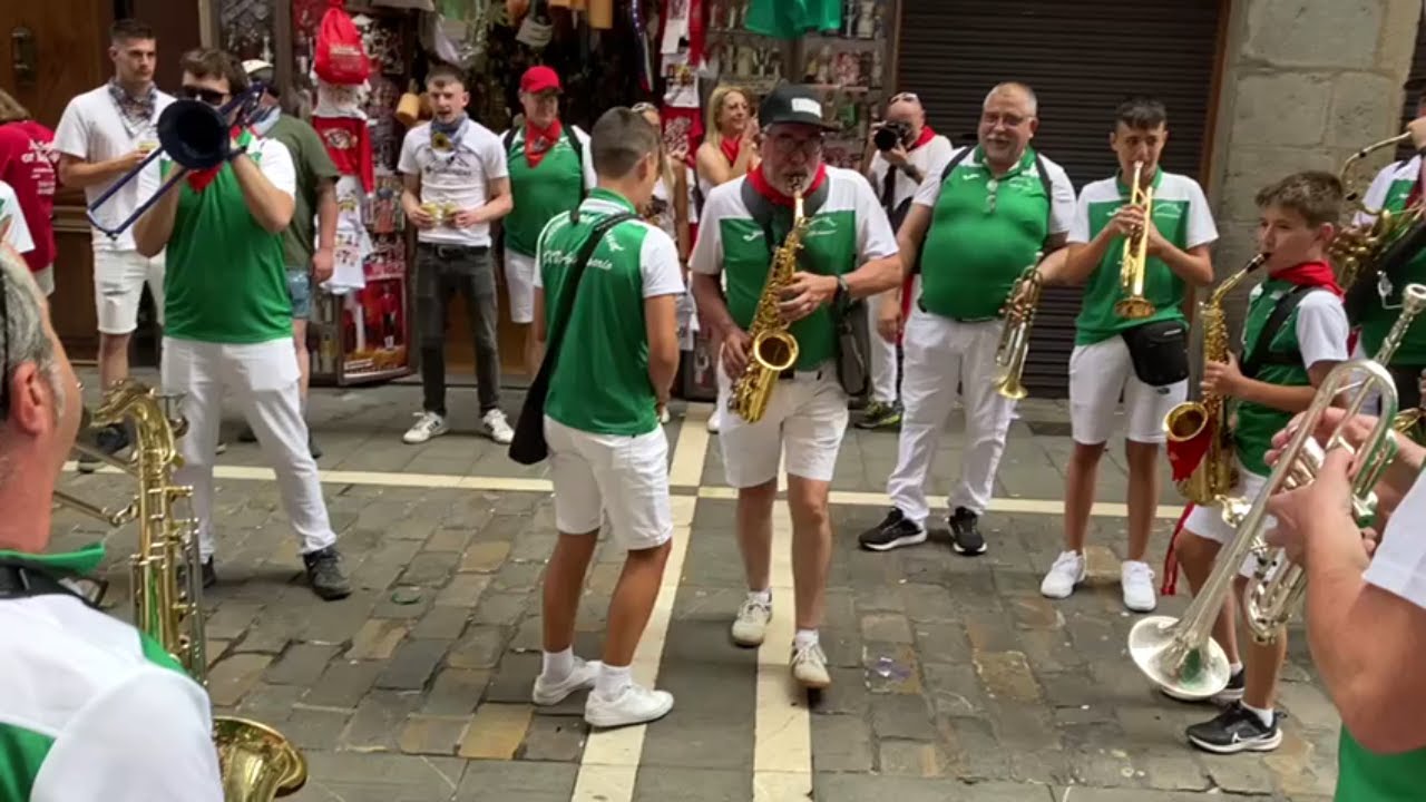 TXARANGA ALTOBARRIO BAND EN SANFERMINES AÑO 2024