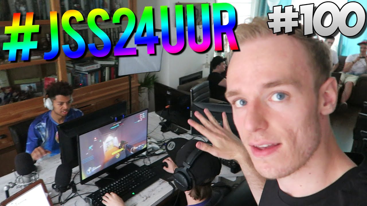 24 UUR STREAMEN MET YOUTUBERS!