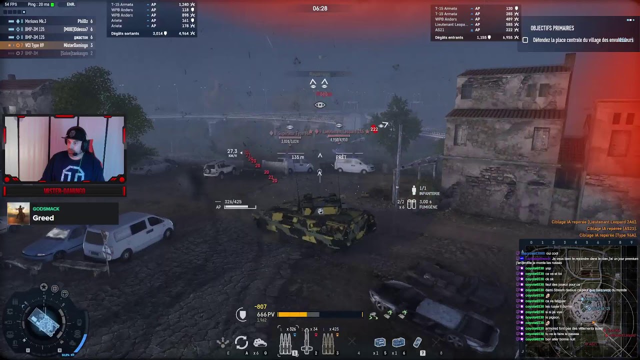 Armored Warfare de retour av DaMiiii 