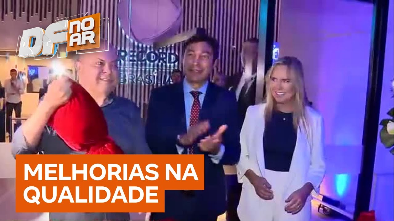 Tecnologia e modernidade: conhe&ccedil;a os novos est&uacute;dios da RECORD Bras&iacute;lia | DF no Ar