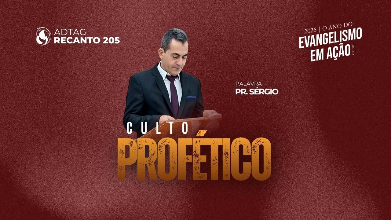 Culto Profético | ADTAG Recanto | 19/02/2026