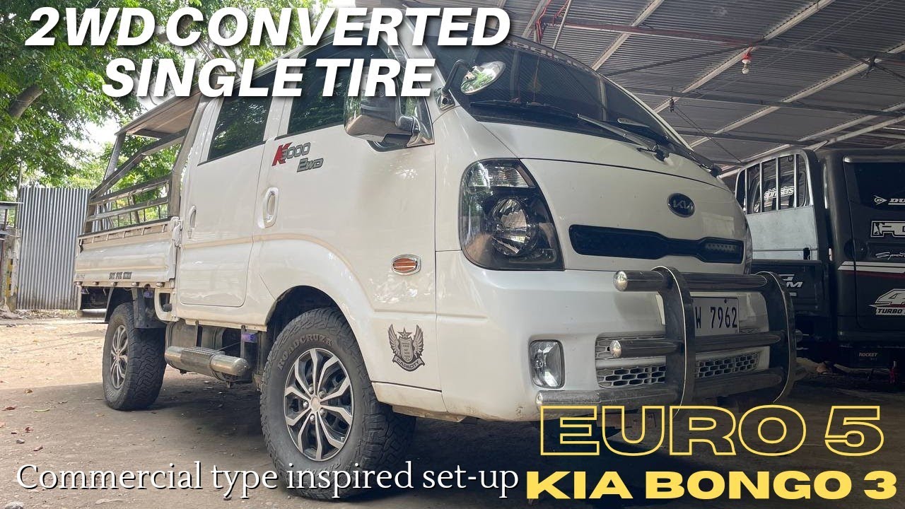 EURO 5 Kia Bongo 3 | 4x2 Converted Single tire | commercial type inspired set-up