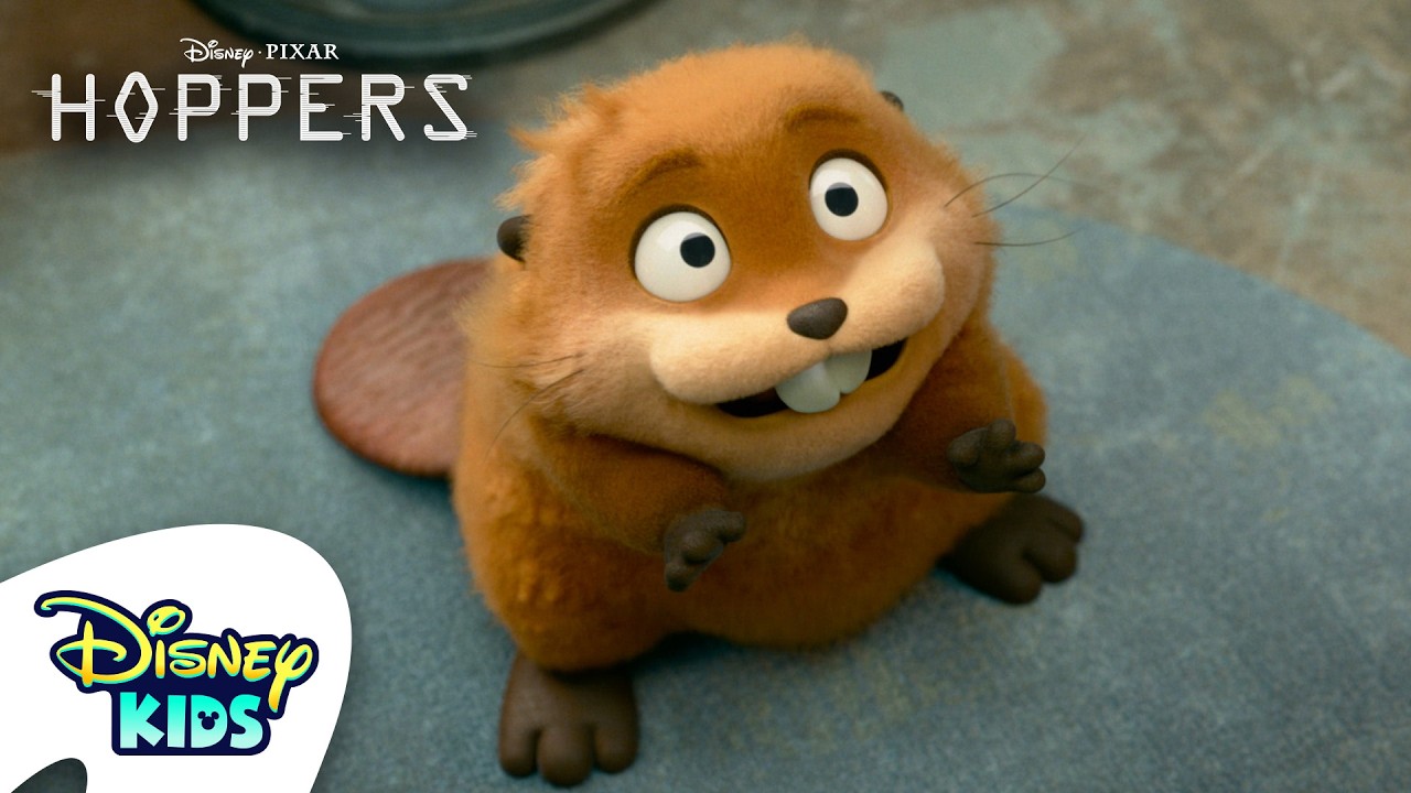Time to Hop 🦫  | Hoppers | @disneykids