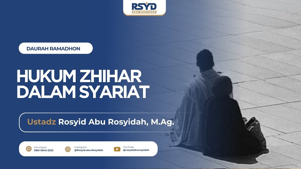 [ LIVE ] HUKUM ZHIHAR DALAM SYARIAT