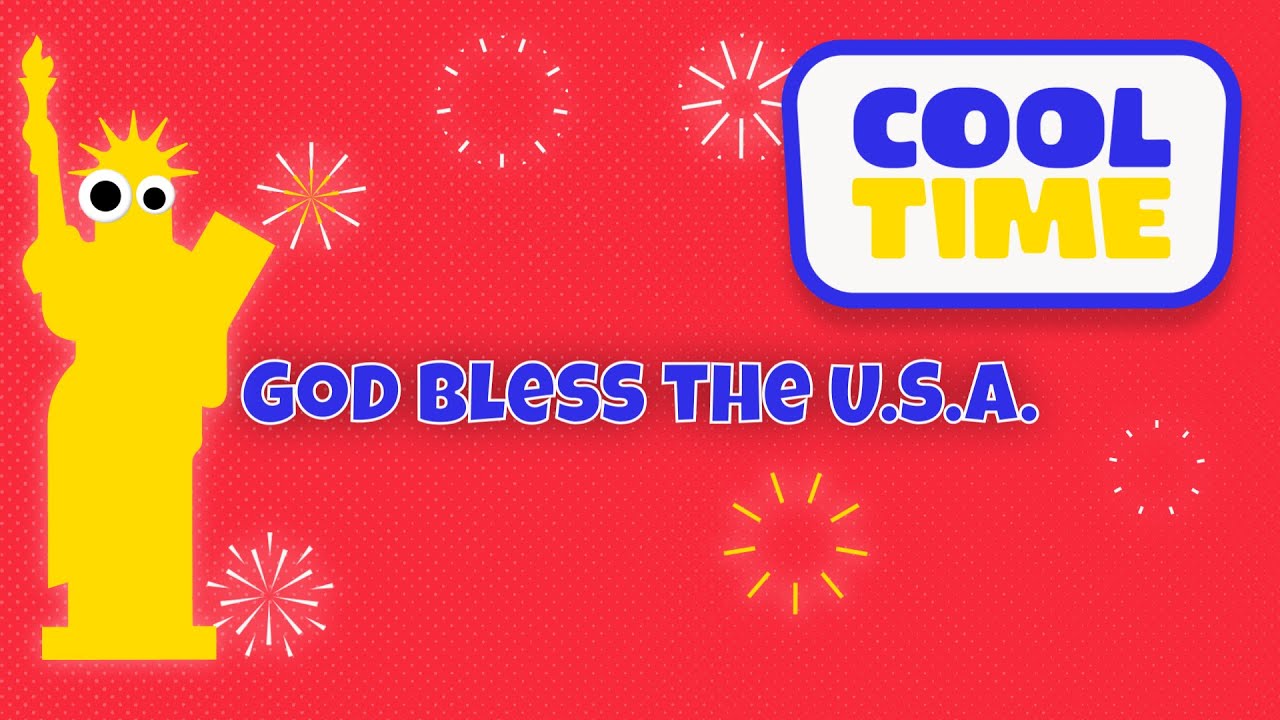 God Bless The U.S.A. (Visualizer) | Patriotic Songs for Kids🌟 | America | Visualizers