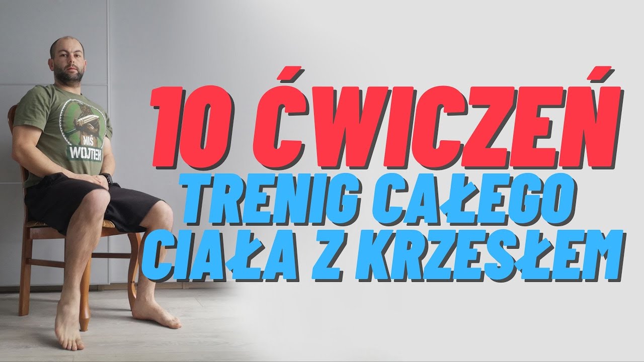 WF w domu - 10 ćwiczeń z krzesłem -  trening z krzesłem