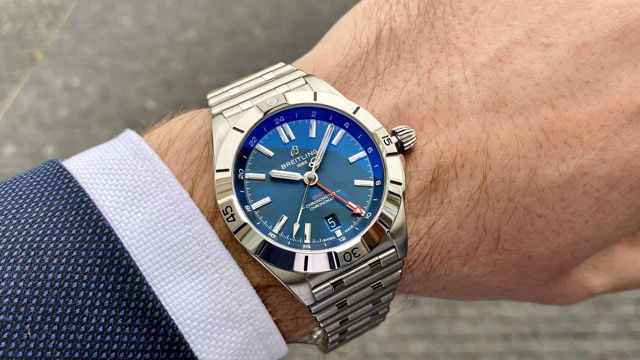 Breitling Chronomat GMT 40 blue
