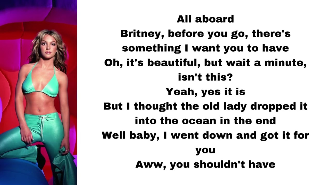 Britney Spears - Oops I did it again (lyrics)