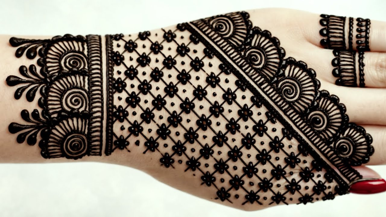 New Easy Beautiful mehndi design | mehndi | henna #mehndi #mehandi #henna #shorts #new #art #artist 