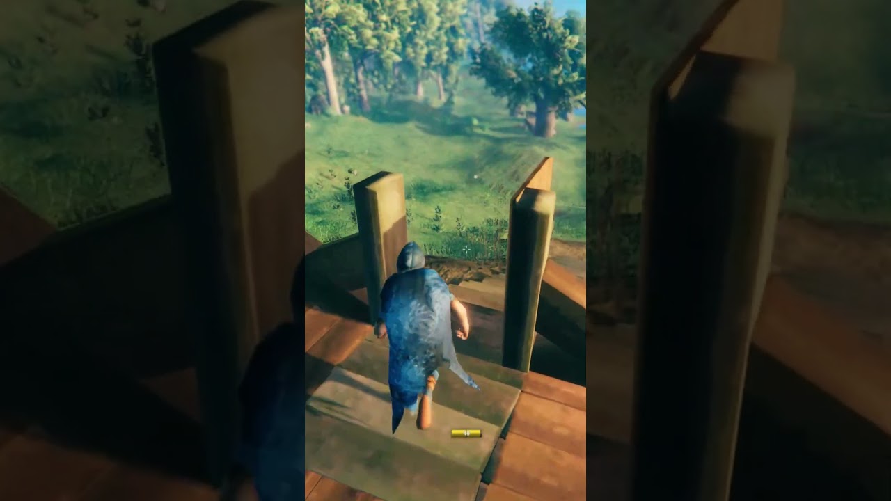 When I get too excited building in Valheim