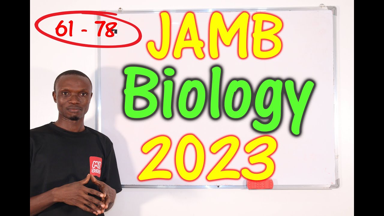 JAMB CBT Biology 2023 Past Questions 61 - 78
