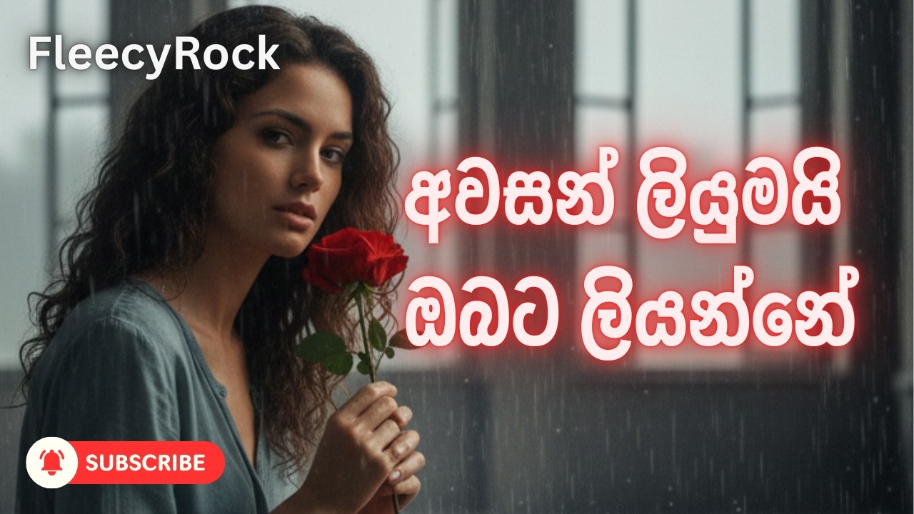 🔥🎵 Awasan Liyumai Obata Liyanne (Acoustic/Rock) | Sathish Perera | FleecyRock 🎵🔥