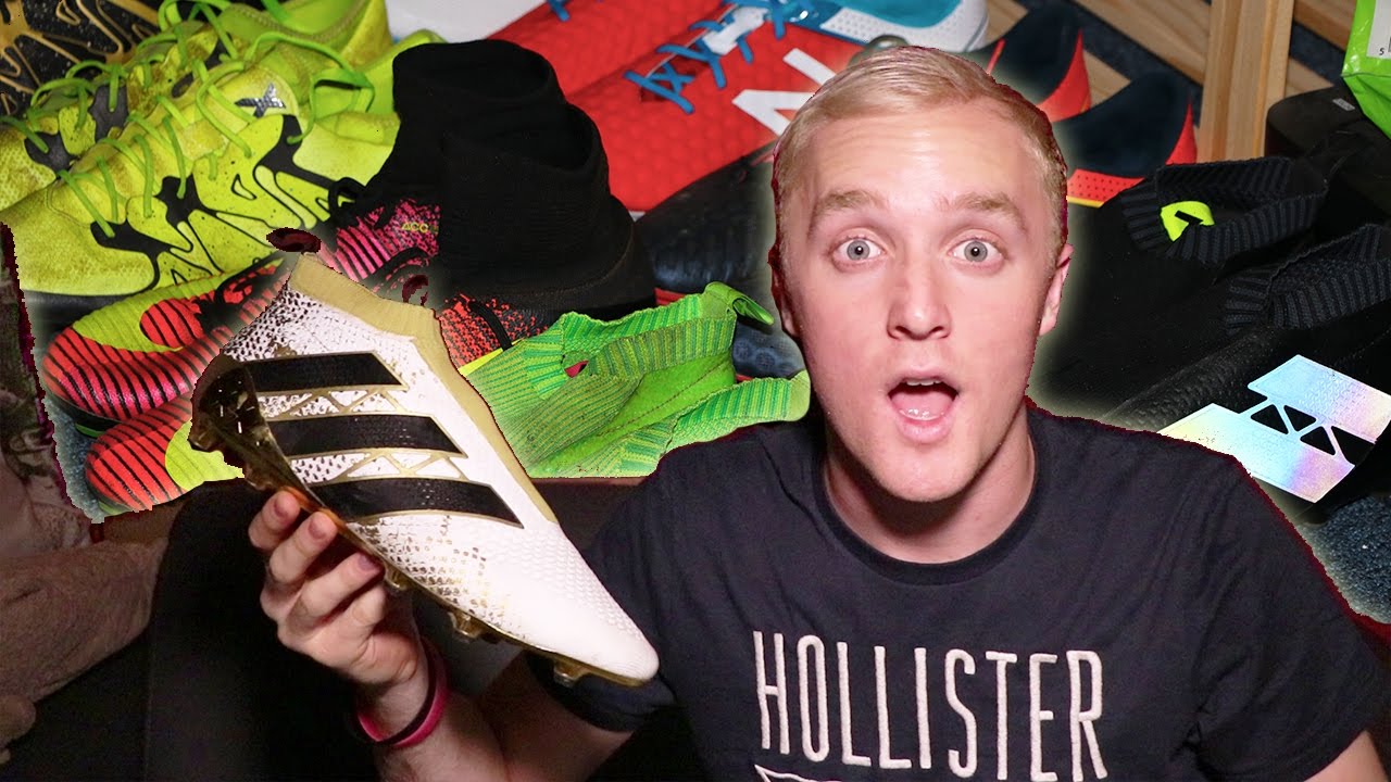 MY FOOTBALL BOOT COLLECTION 2016!