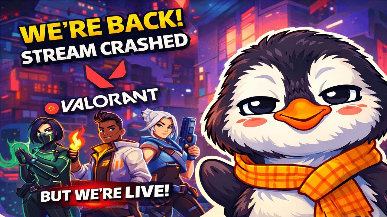 🔥 رجعنا تاني! البث فصل بس إحنا مكملين VALORANT 🔴