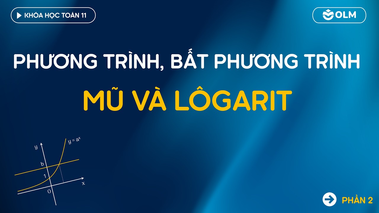 Bài 21 - Phần 2: Phương trình lôgarit - Toán lớp 11 - OLM.VN