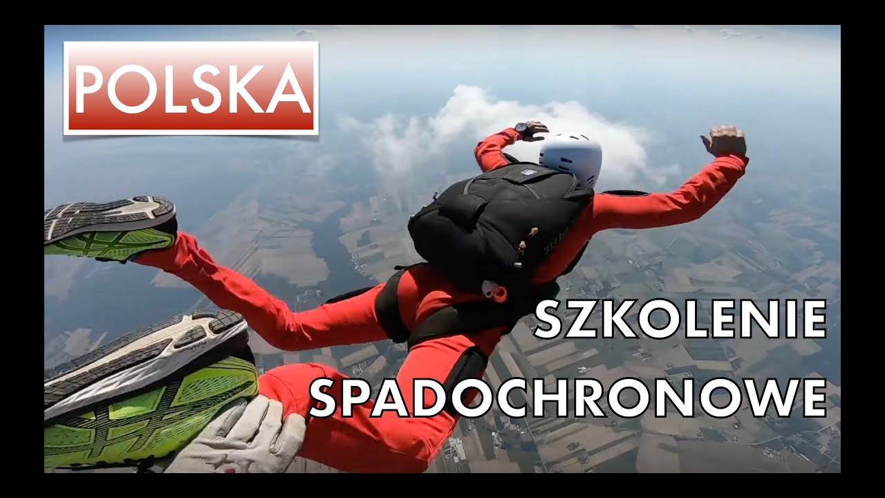 POLSKA skoki ze spadochronem AFF Szkolenie spadochronowe  Aeroklub Warszawski Chrcynno