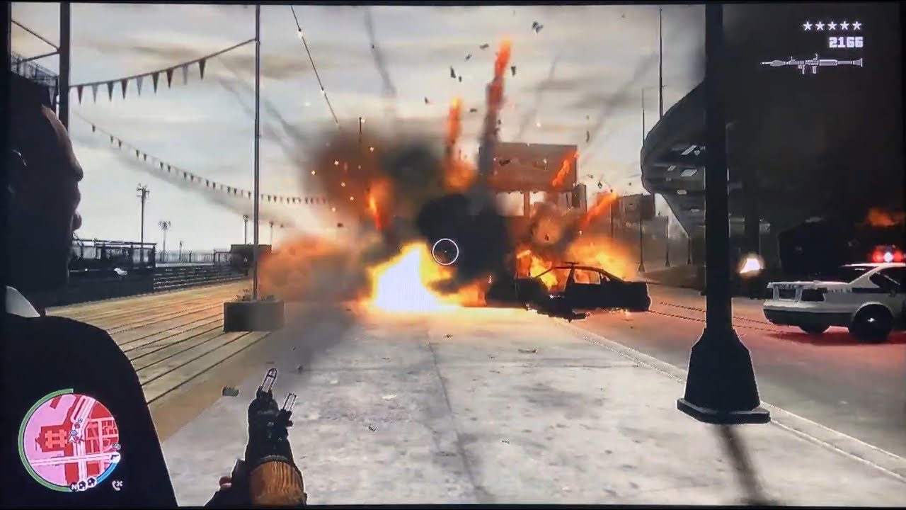 GTA 4 - Chase and Pier 54 Lookout + 6 Star Rampage