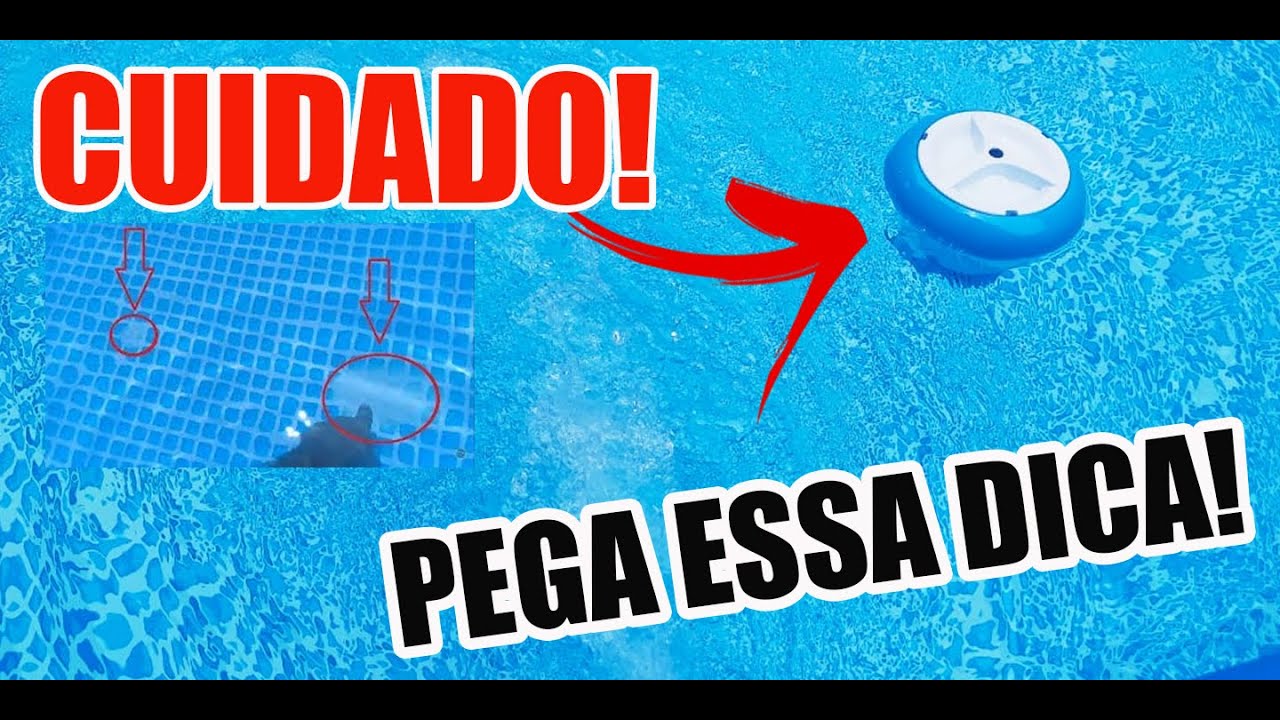 Como Manter a Agua Limpa da Sua Piscina Intex de Plástico Vinil + Super Dica de Pedra de Cloro!