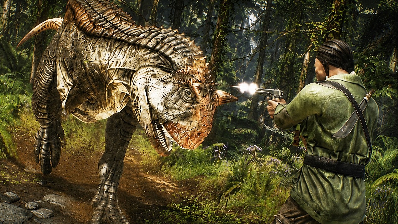 Primal Carnage НАКОНЕЦ-ТО вышли на консолях... Погнали играть