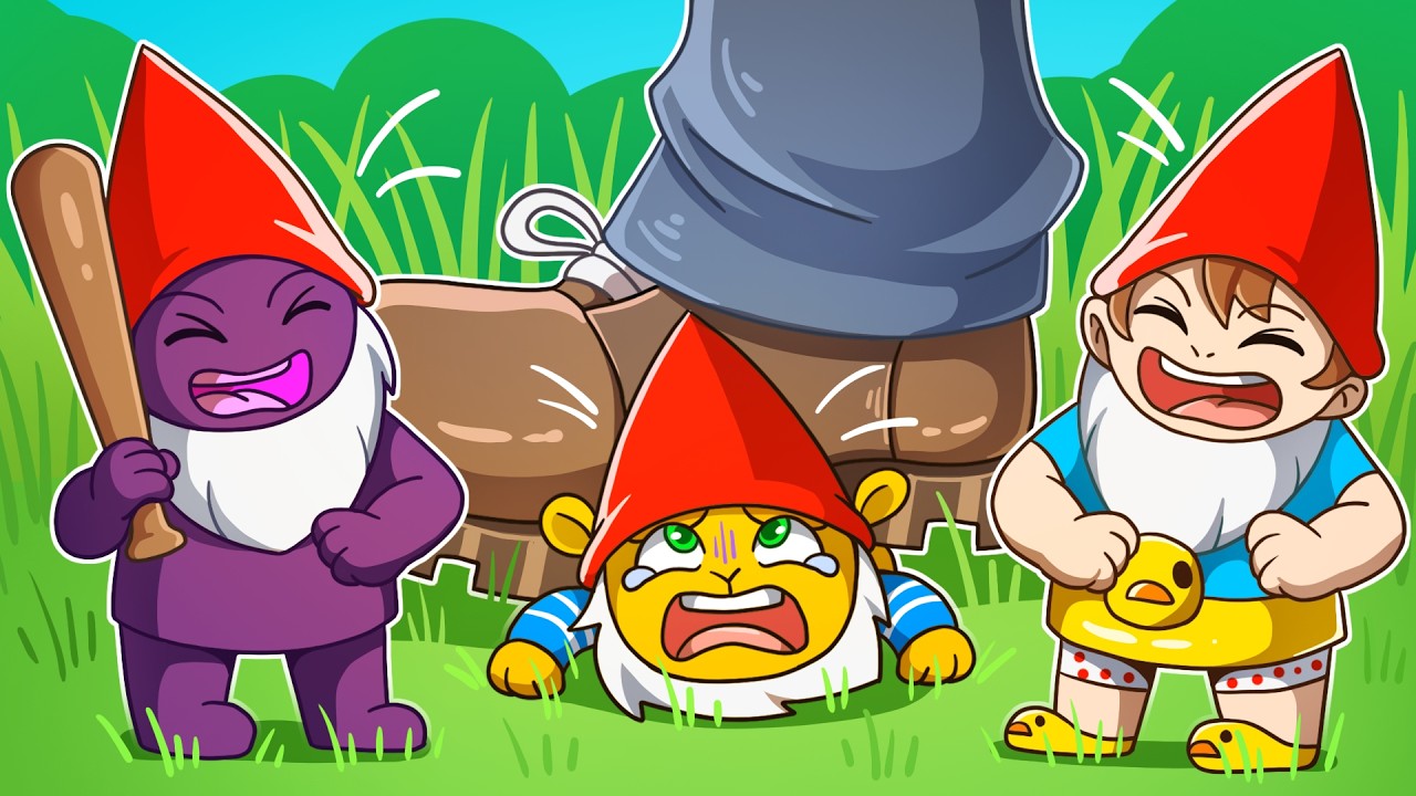 🤣 ДЕД VS РАЙМ VS ГРАДУС VS ВАЗАЧКА VS УТКА ДЖЕК | Burglin' Gnomes