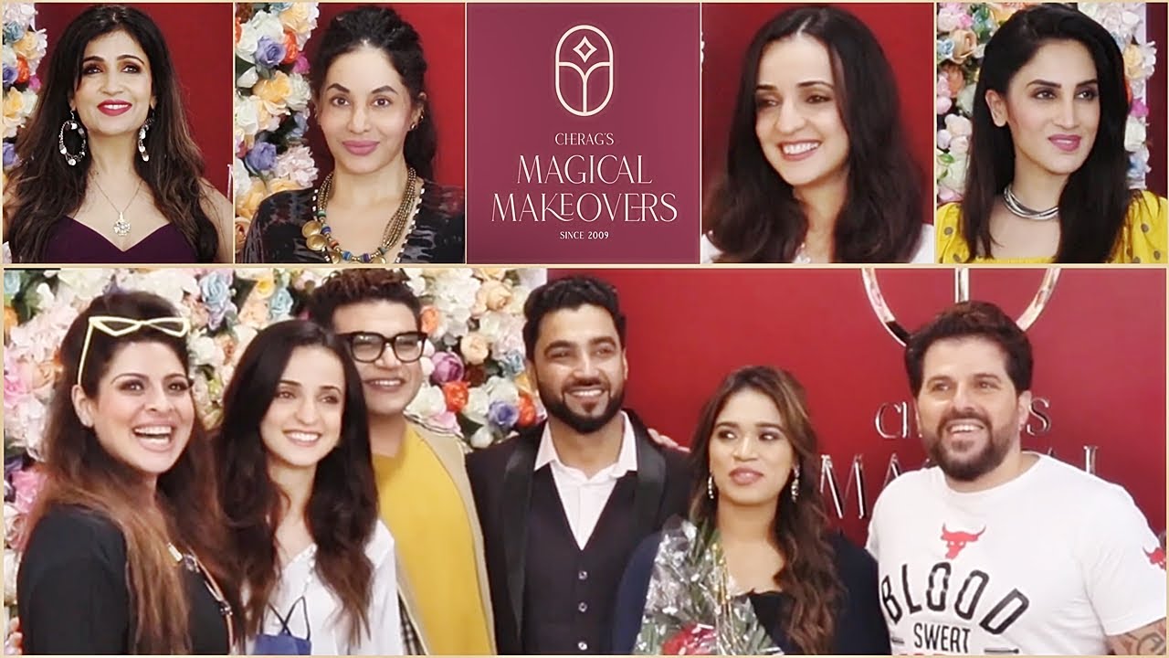 Cherag's MAGICAL MAKEOVERS Branch Opening | Sanaya Irani, Shibani Kashyap, Tanaaz & Bakhtiyar Irani