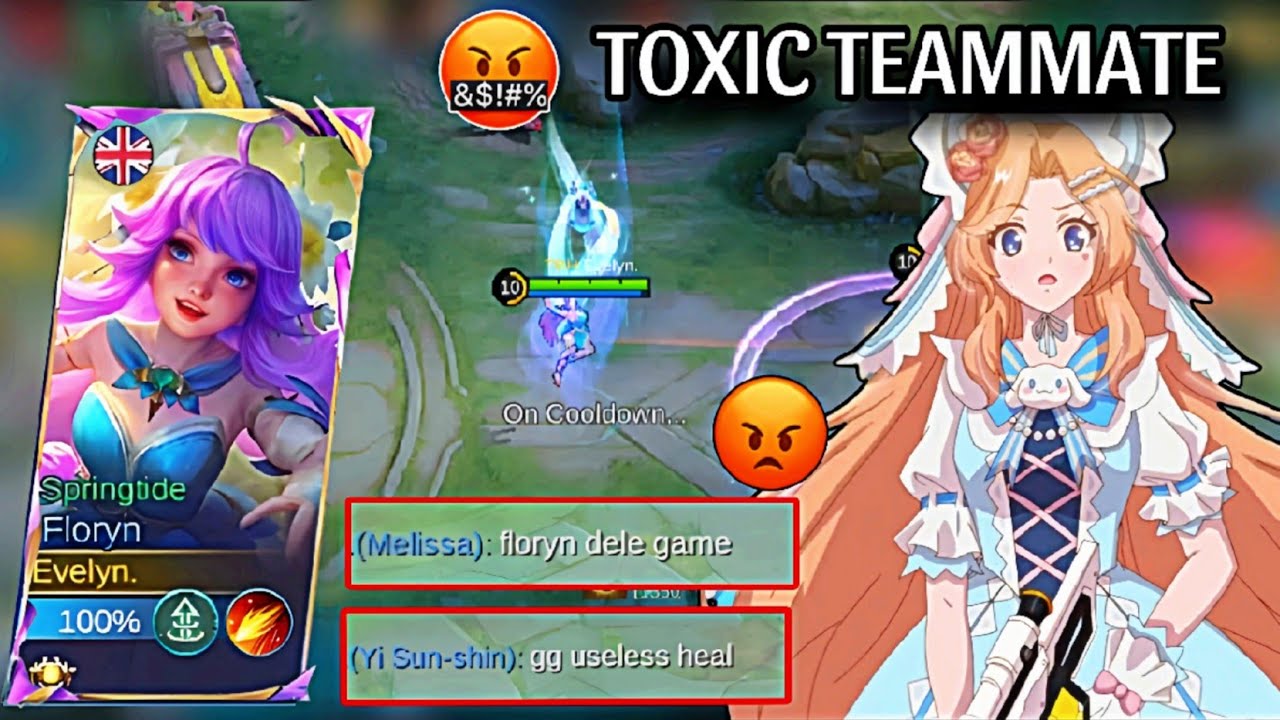 I MET TOXIC TEAMMATE IN RANK GAME😡! | THEY THINK FLORYN HEAL IS USELESS😤