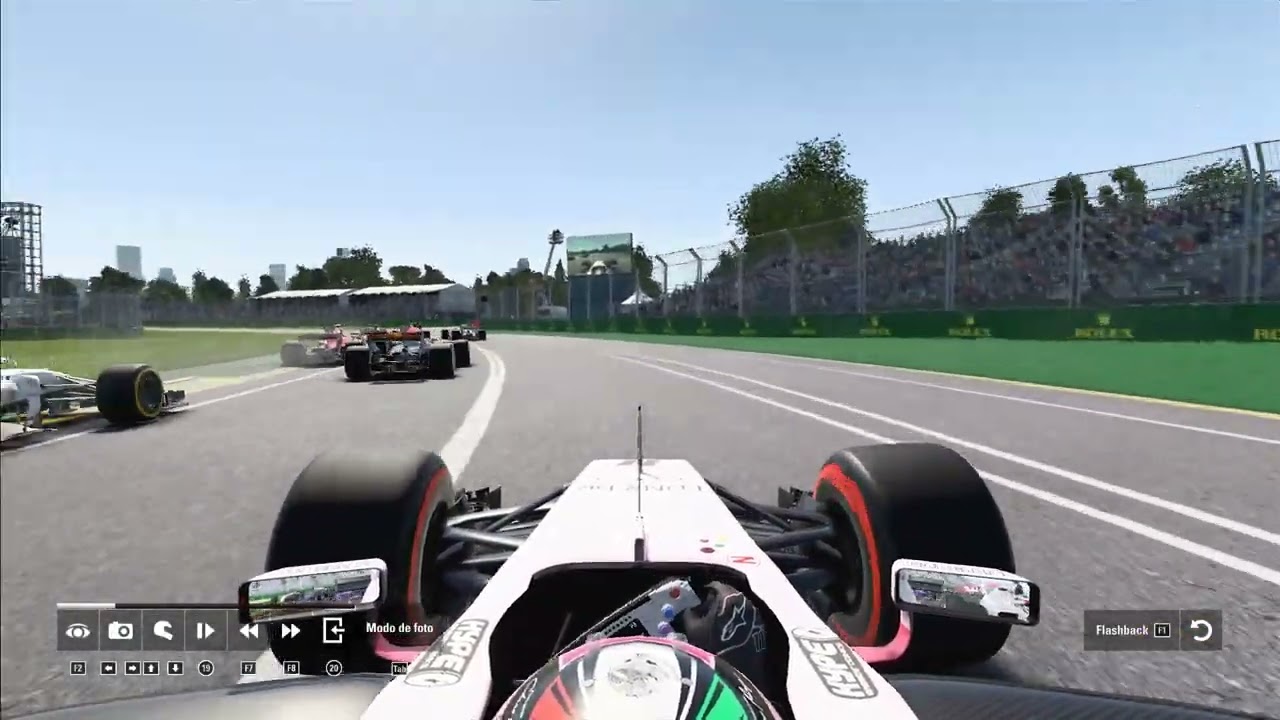 Game F1 - Crash in Australia - 2017