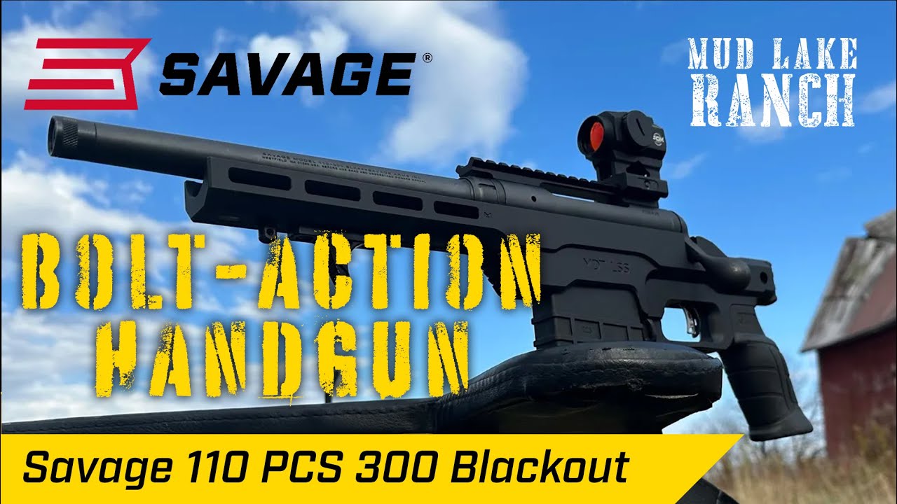 Обзор пистолета Savage 110 PCS Bolt Action | Лучший американский охотничий пистолет 2023 года