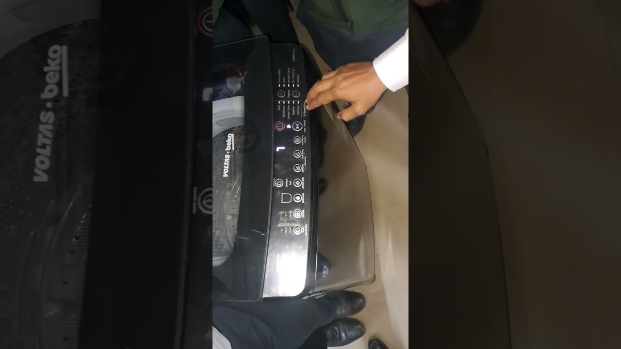 वोल्टास बेको टॉप लोड वॉशिंग मशीन सर्विस फंक्शन टेस्ट कैसे लगाएं 👈👈👈 👩‍🔧🔌