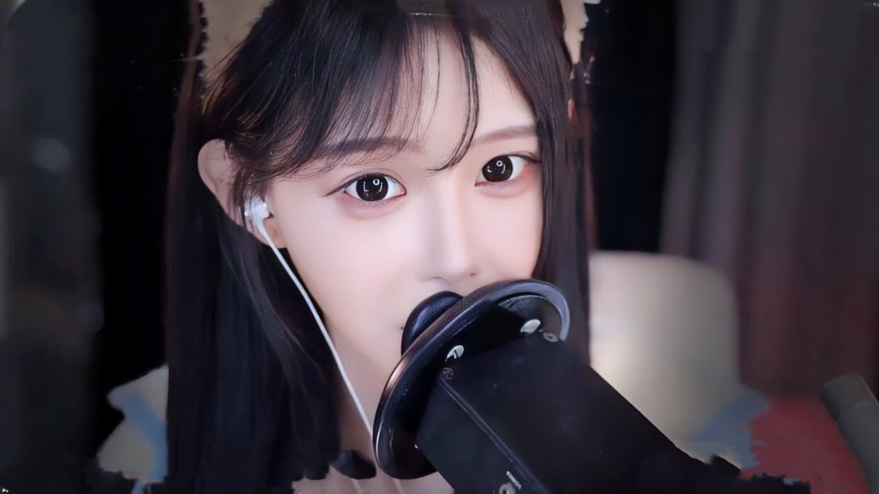 【chinese girl ASMR 】尤优baby 捂耳 哈气 口腔音 弹舌