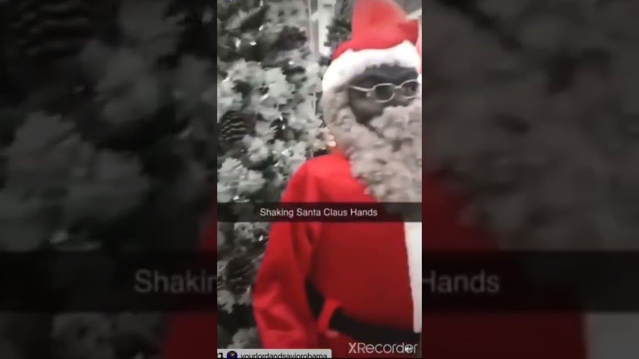 the Black Santa #memes #shorts #funny