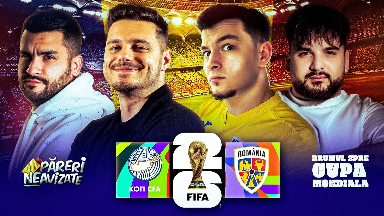CIPRU - ROMANIA LIVE Pareri NEavizate / ULTIMA SANSA PENTRU MONDIAL cu @vladlungu12