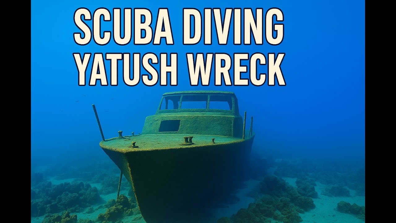 Scuba Diving the Yatush Wreck | Deep Wreck Dive in Eilat (30m)