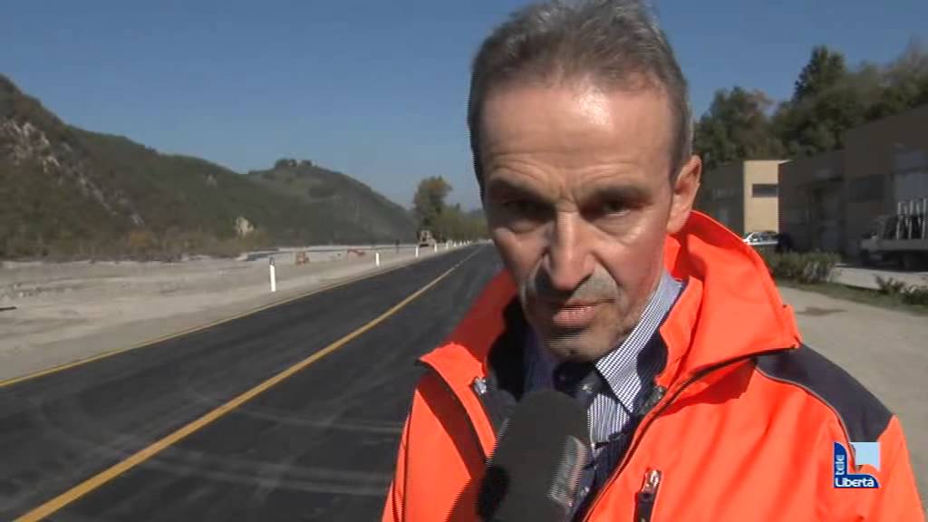 Riaperta la strada crollata a Recesio per l’alluvione