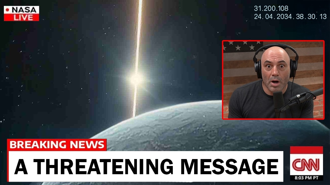JRE: 3I/ATLAS Fired an INTENSE Beam of Light toward Earth...