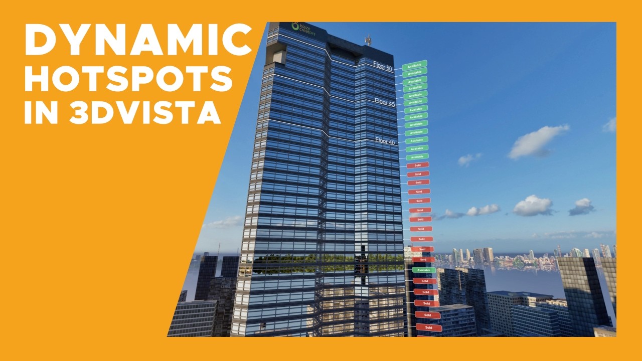 Dynamic hotspots in 3DVista (free building template included)