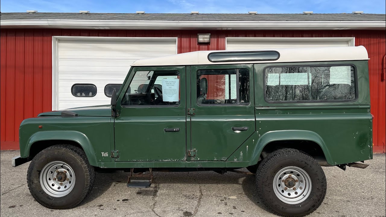 (SOLD) 1996 Land Rover Defender 110 300Tdi 5 door RHD for sale