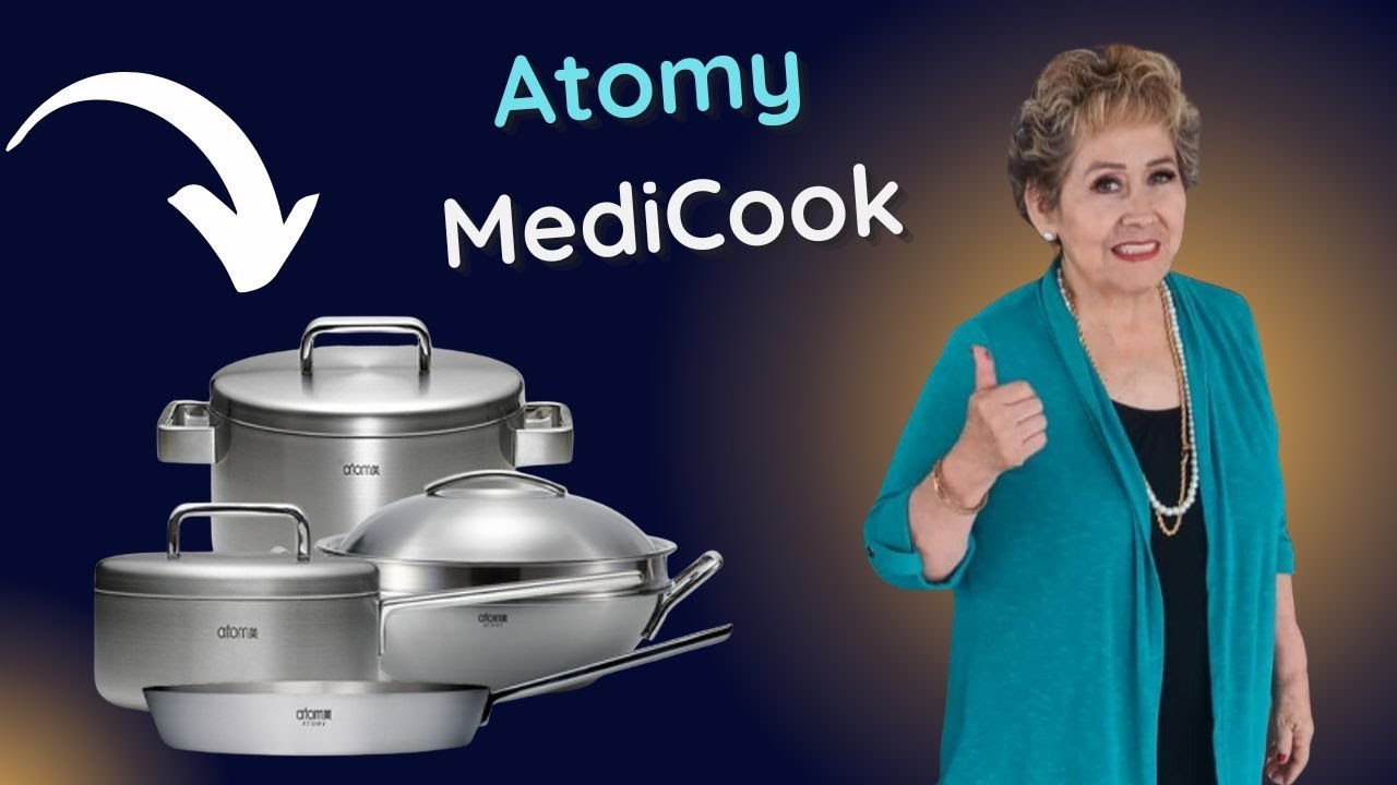 Atomy Medi Cook , el set de ollas 100% de acero inoxidable 316 de grado quirúrgico!
