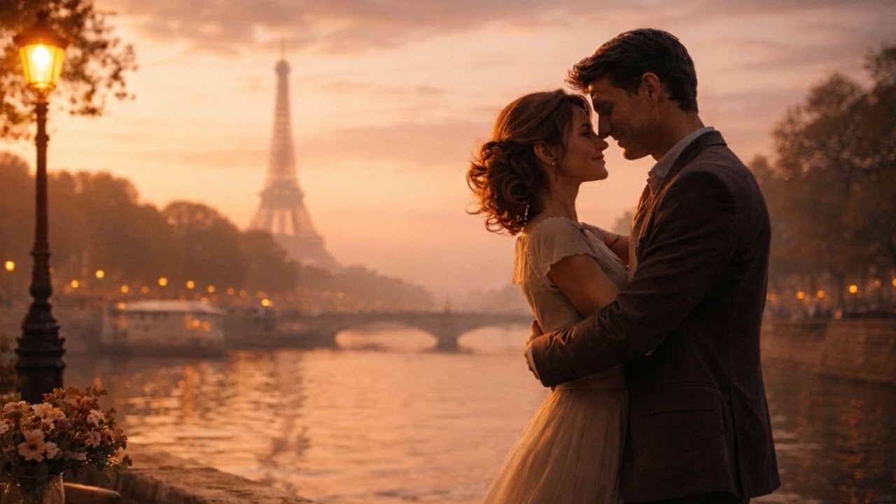 C’est l’Amour à l’Aube de Paris 🇫🇷 Romantic French Jazz Song