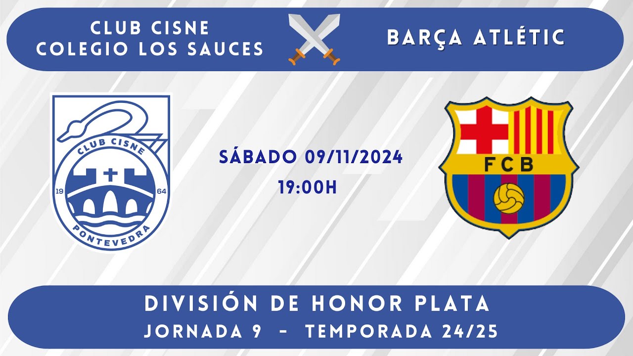 Club Cisne Colegio Los Sauces vs  Barça Atlétic