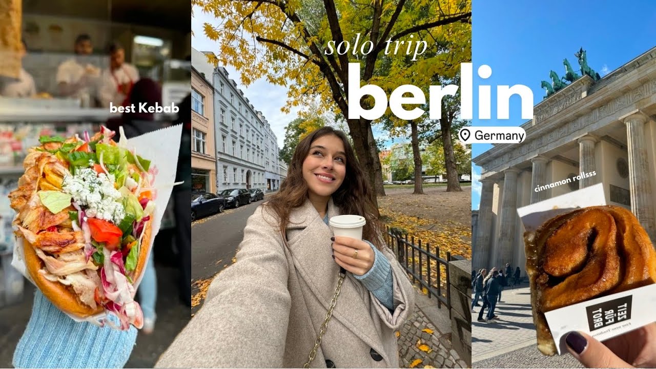 Solo Trip to Berlin I Best kebab, bike in Tiergarten, shopping #berlin #solotrip #food