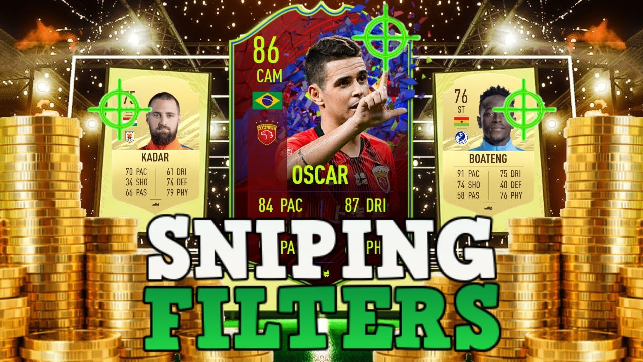 FIFA 21 INSANE SNIPING FILTERS! HOW TO MAKE 100K RIGHT NOW ON FIFA 21! BEST PLAYERS TO SNIPE ON FIFA