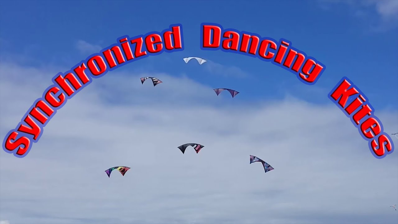 Synchronized Dancing Kites - Lincoln City Kite Festival