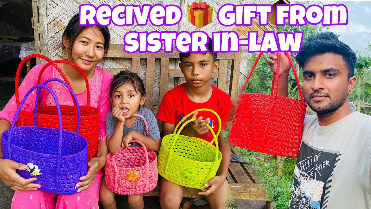 Today we have recived Gift🎁 from sister in-law. Thank you so much.sister😊😊