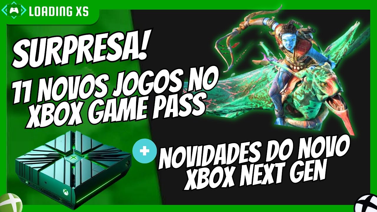 JOGO SURPRESA NO XBOX GAME PASS E MAIS NOVIDADES SOBRE O NOVO XBOX NEXT GEN!