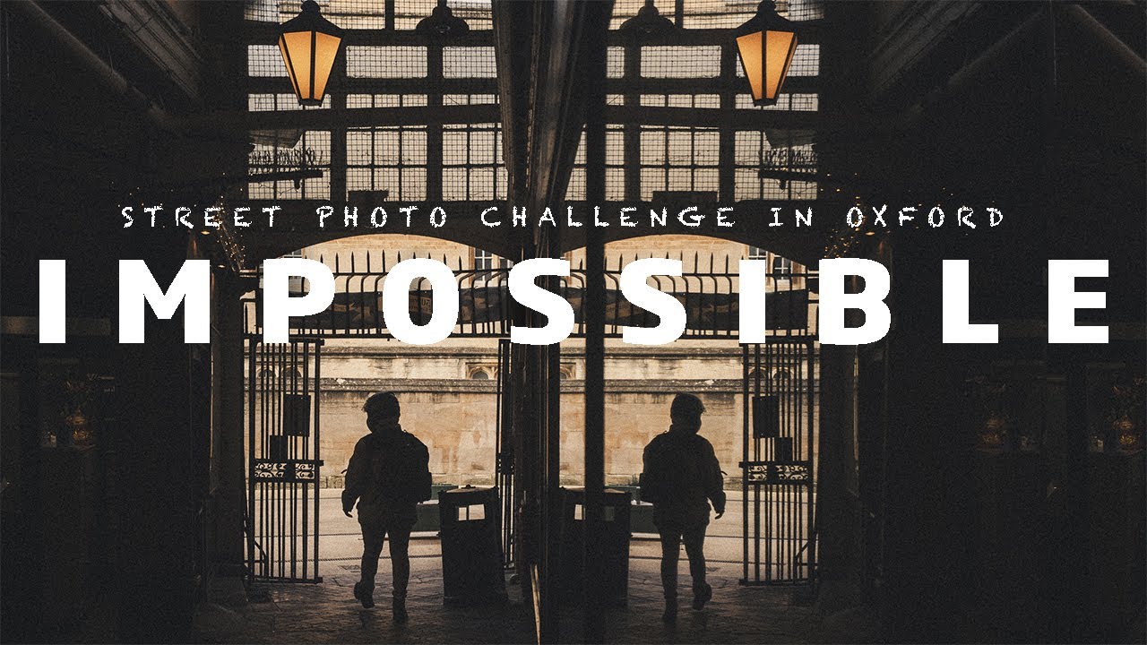 An IMPOSSIBLE 10-Shot Photo Challenge in Oxford