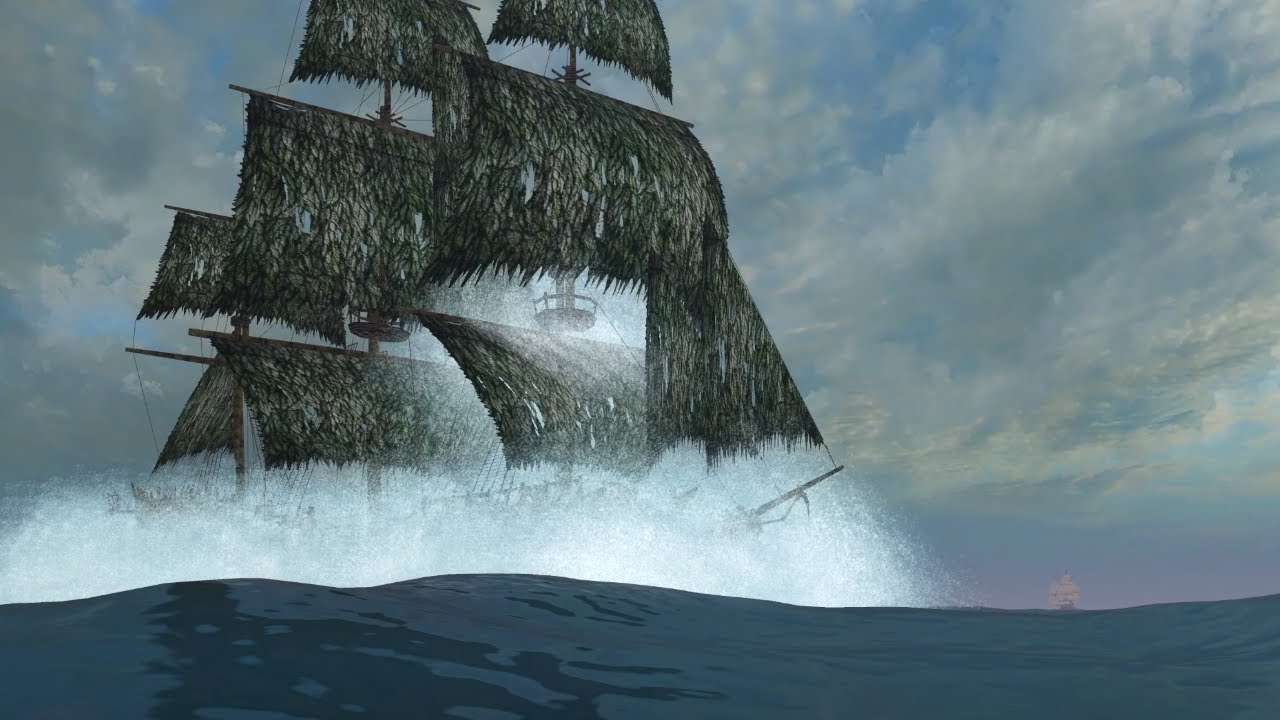 The Flying Dutchman ambushes the Royal Navy | Pirates of the Caribbean Cinematic Battle